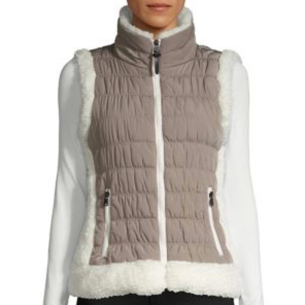 ** Host Pick** Calvin Klein Performance Sherpa Trimmed Vest